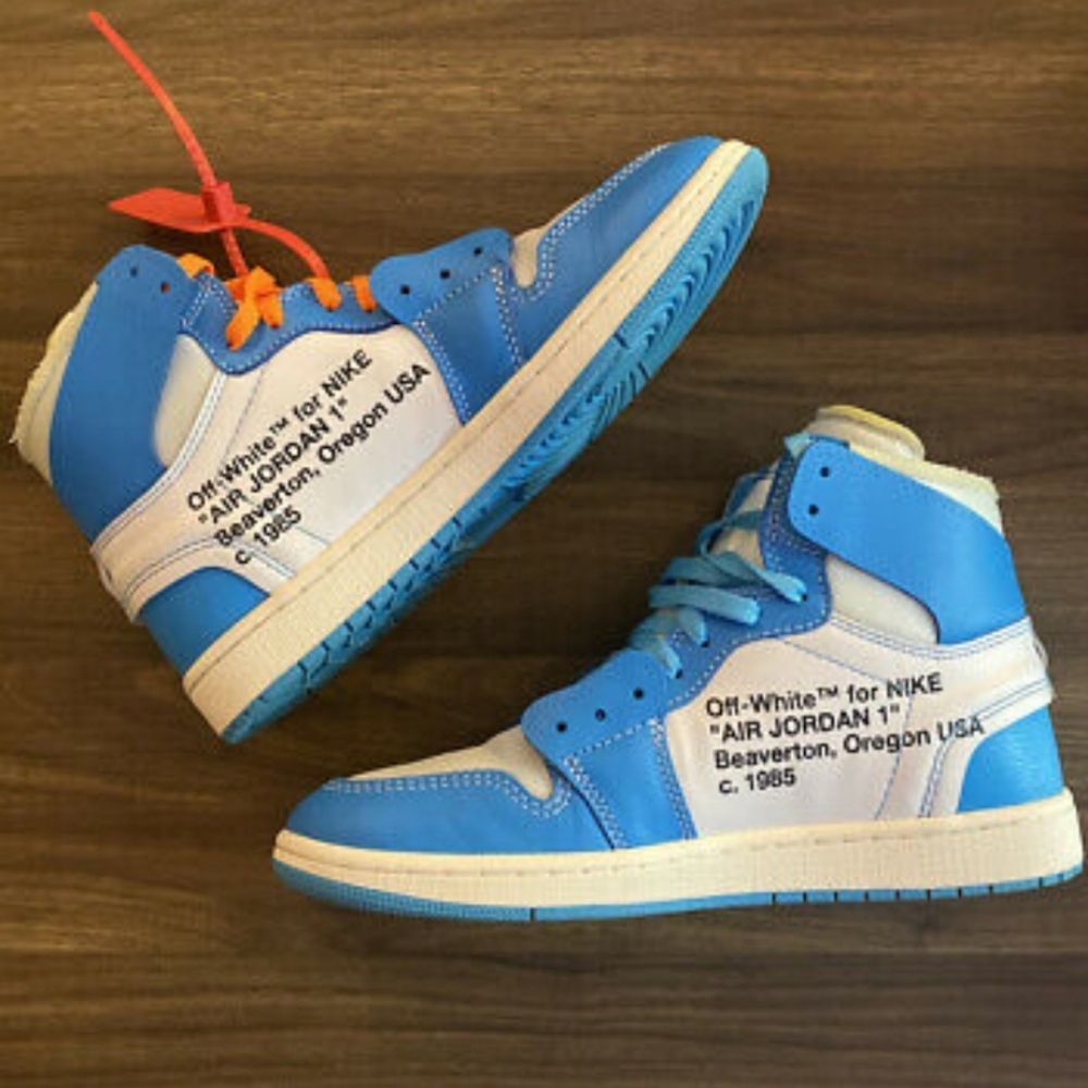 Nike Air Jordan 1 Retro High OG X Off White Blue
